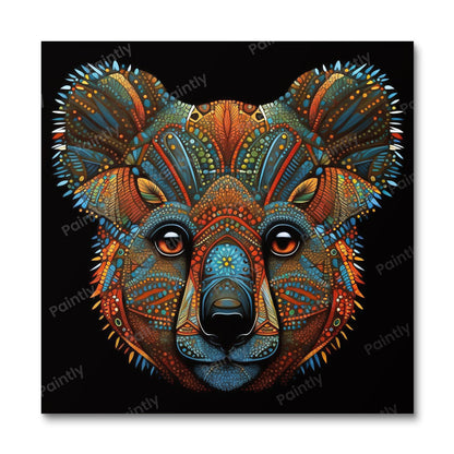 Aboriginal Art Koala I (Wall Art) Animals Paint by Numbers kit