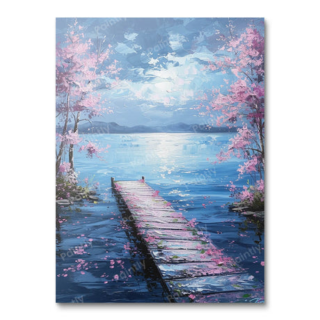 Anime Serenade by the Lake (Diamond Painting) Diamond Painting kit