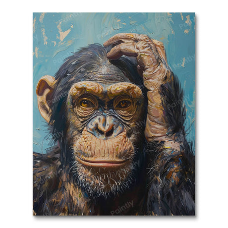 Ape Anguish (Diamond Painting) Diamond Painting kit