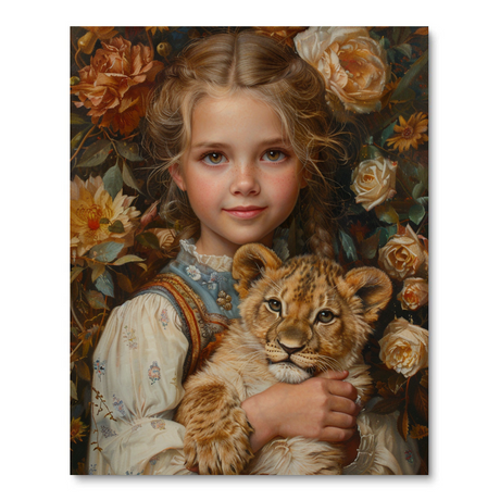 Artistic Lioness (Diamond Painting) Diamond Painting kit