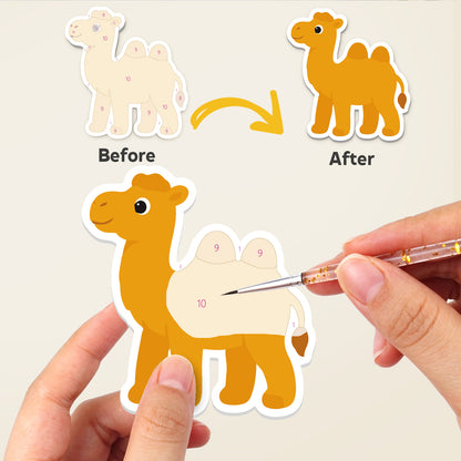 Camel and Frog Playmates fridge magnets – image 2