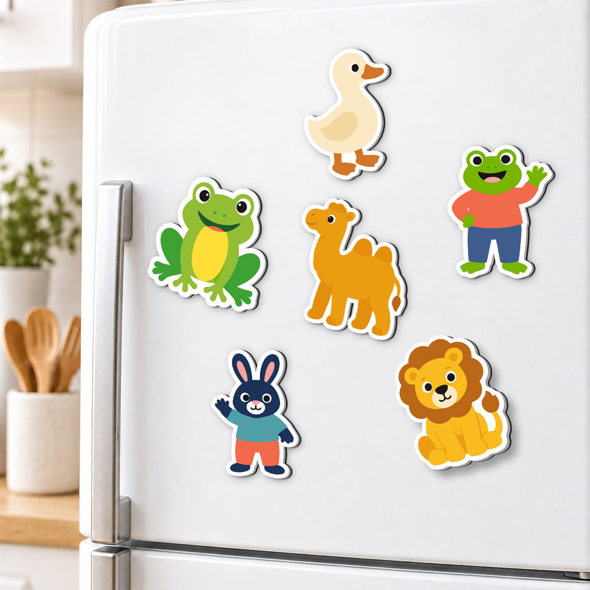Camel and Frog Playmates fridge magnets – image 3