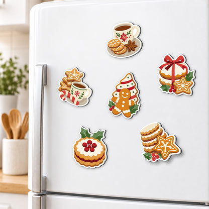 Teatime Biscuits and Jam Tart fridge magnets – image 3
