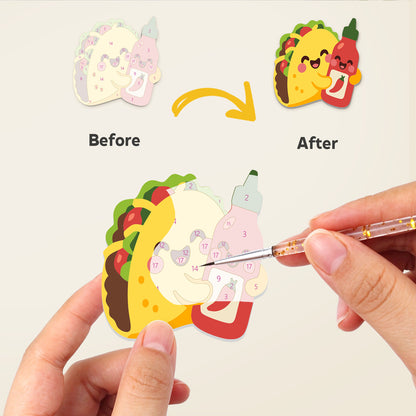 Best Friend Food Pairs fridge magnets – image 2