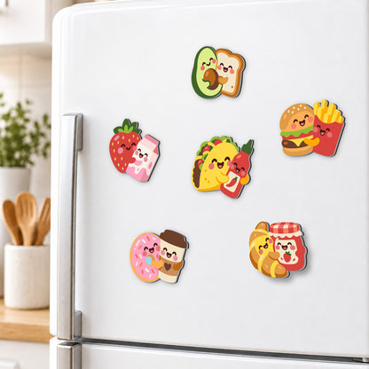 Best Friend Food Pairs fridge magnets – image 3