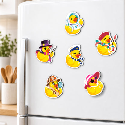 Rubber Duck Dress-Up fridge magnets – image 3
