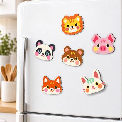 Rosy-Cheeked Zoo Pals fridge magnets – image 3