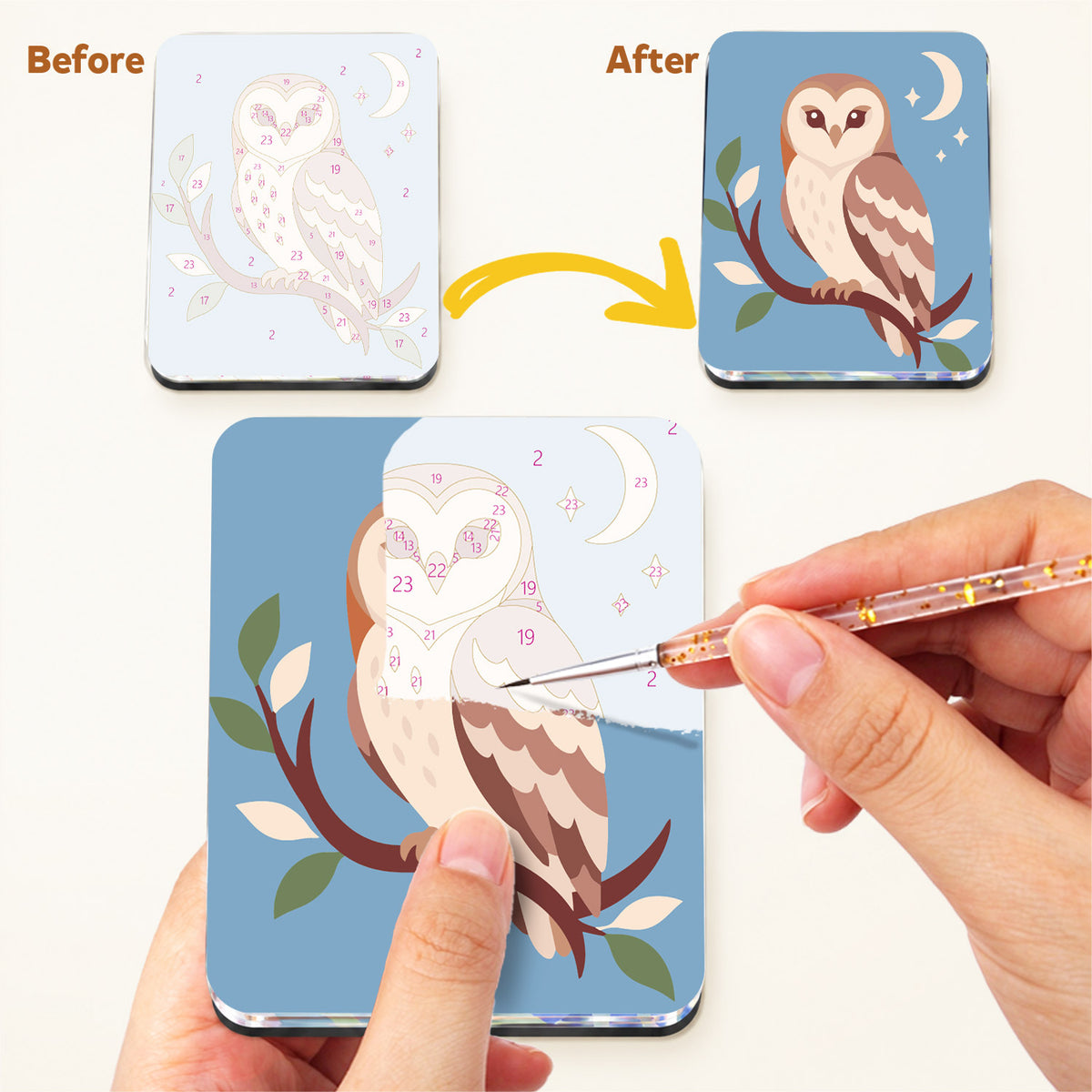 Gentle Wildlife in Blossom fridge magnets – image 3