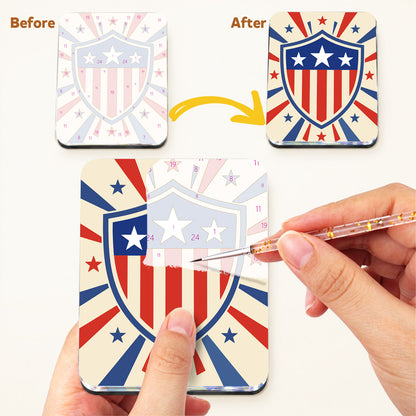 Liberty Torch and Fireworks fridge magnets – image 3