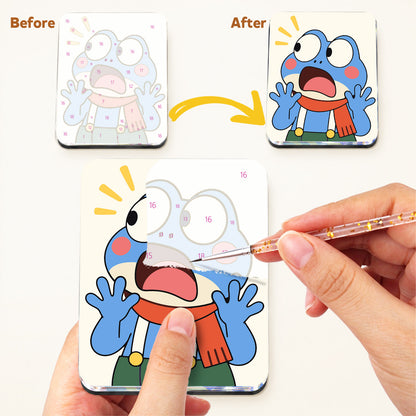 Wacky Retro Cartoon Critters fridge magnets – image 3