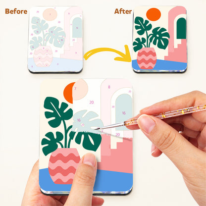Cut-Out Leopard and Parrot fridge magnets – image 3
