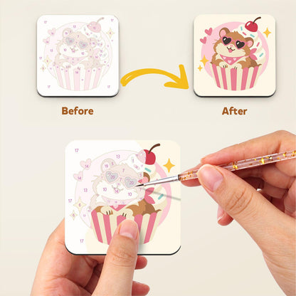 Heart-Shades Snack Buddies fridge magnets – image 3