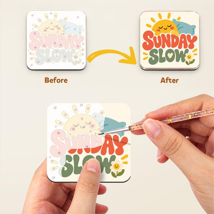 Days of the Week Moods fridge magnets – image 3