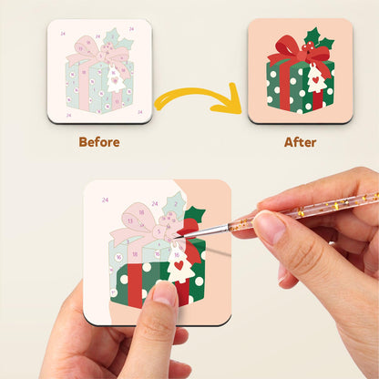 Santa and Reindeer Holiday Pals fridge magnets – image 3