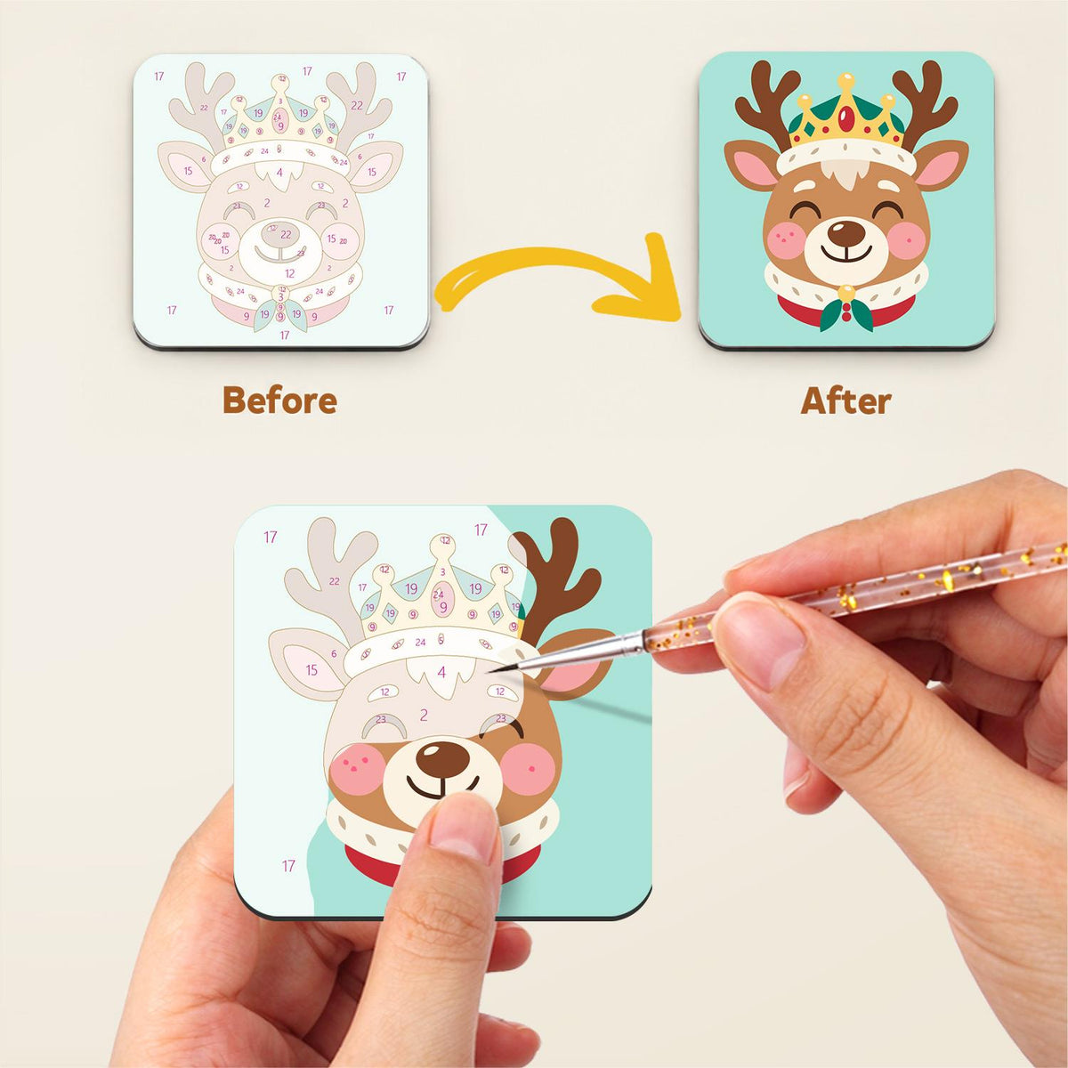 Sugar Plum Nutcracker Pals fridge magnets – image 3
