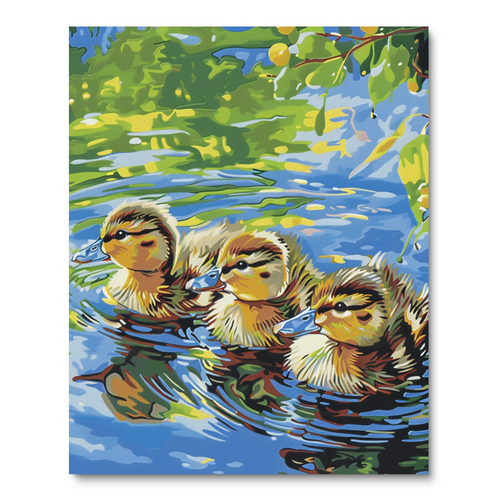Baby Ducklings (Diamond Painting) Diamond Painting kit