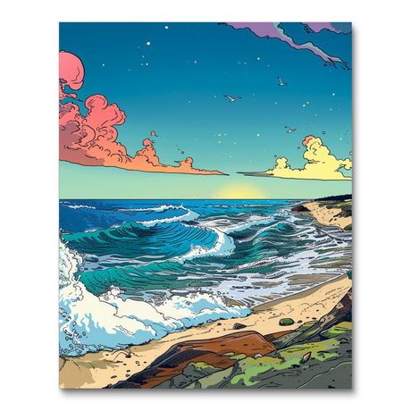Beach Bonanza (Diamond Painting) Diamond Painting kit