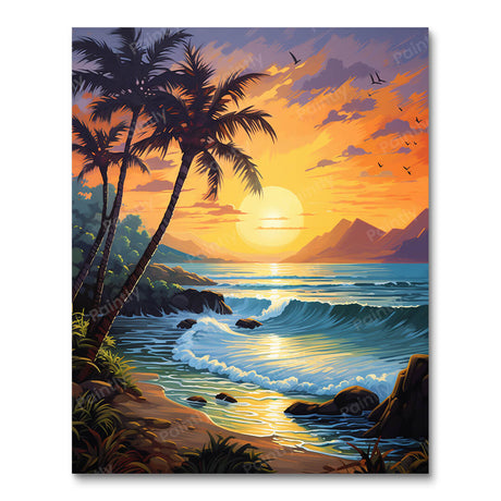 Beach Paradise (Diamond Painting) Diamond Painting kit