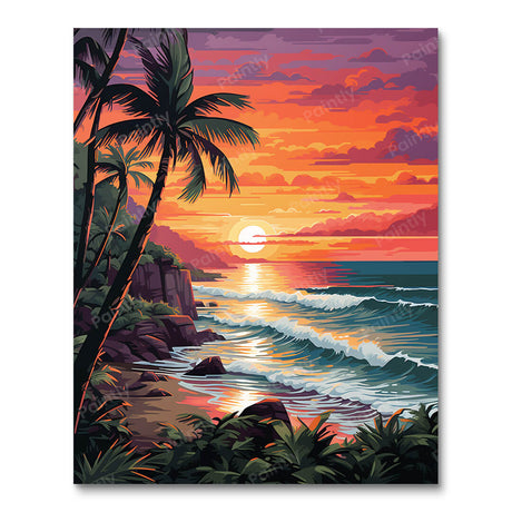 Beach Paradise II (Diamond Painting) Diamond Painting kit