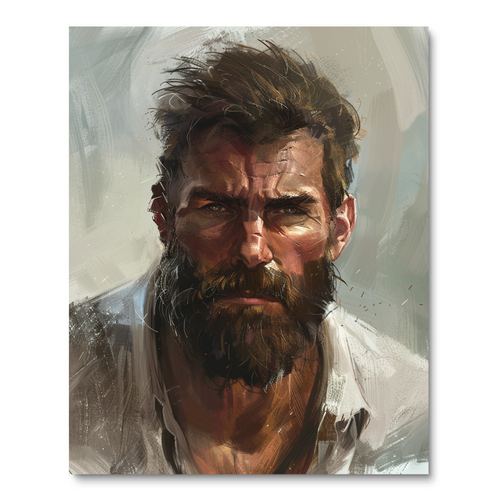 Bearded Strength (Diamond Painting) Diamond Painting kit