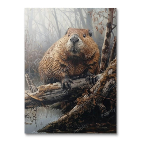 Beaver at the Core (Diamond Painting) Diamond Painting kit