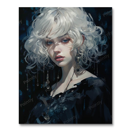 Blue Elegance (Diamond Painting) Diamond Painting kit
