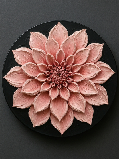Blush Dahlia (Paint by Numbers)
