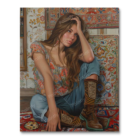Board Queen (Diamond Painting) Diamond Painting kit