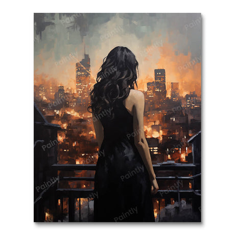 Bold Nightfall III (Diamond Painting) Diamond Painting kit