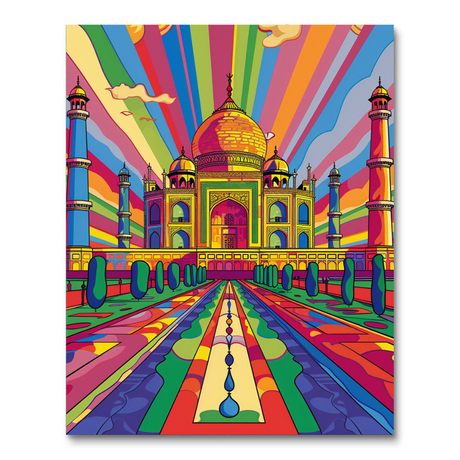 Bold Taj (Diamond Painting) Diamond Painting kit