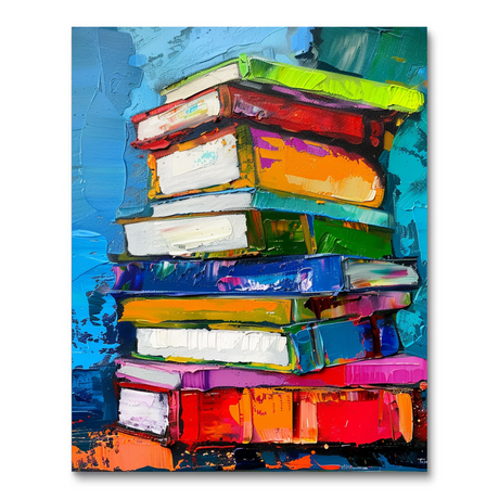 Bookish Brilliance (Diamond Painting) Diamond Painting kit