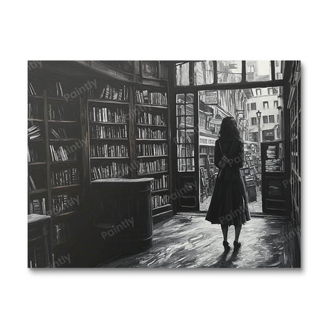 Bookstore Beauty (Diamond Painting) Diamond Painting kit