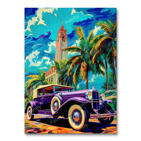 Brilliant Retro Ride (Diamond Painting) Diamond Painting kit