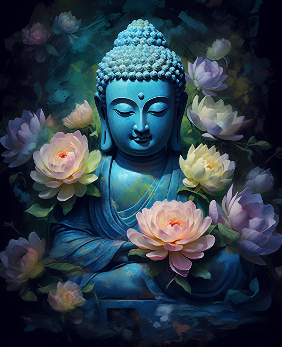 Buddha's Garden (Paint by Numbers)