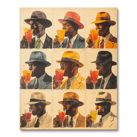 Cafe Conversations (Diamond Painting) Diamond Painting kit