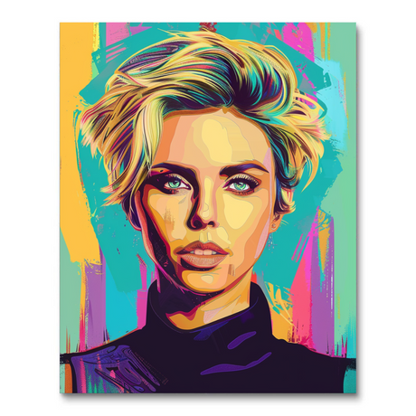 Charlize Theron II (Diamond Painting) Diamond Painting kit