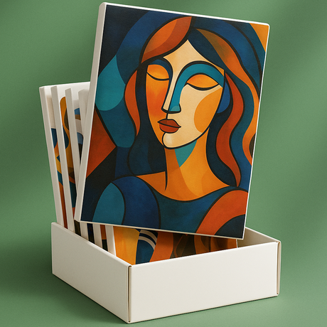 Abstracts (Build a Box) Paint by Numbers kit