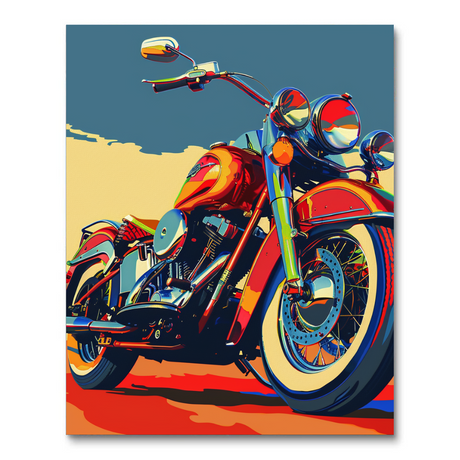 Chromatic Ride (Diamond Painting) Diamond Painting kit
