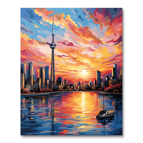 City Horizon (Diamond Painting) Diamond Painting kit