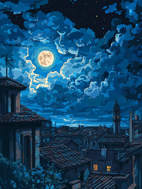 City Under the Moon
