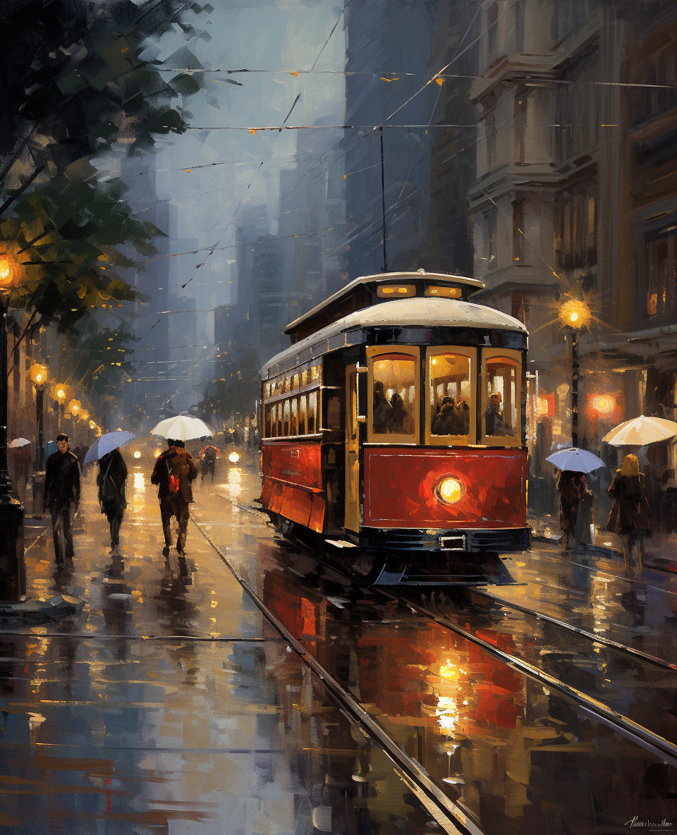 Cityscape Rhapsody II (Paint by Numbers)