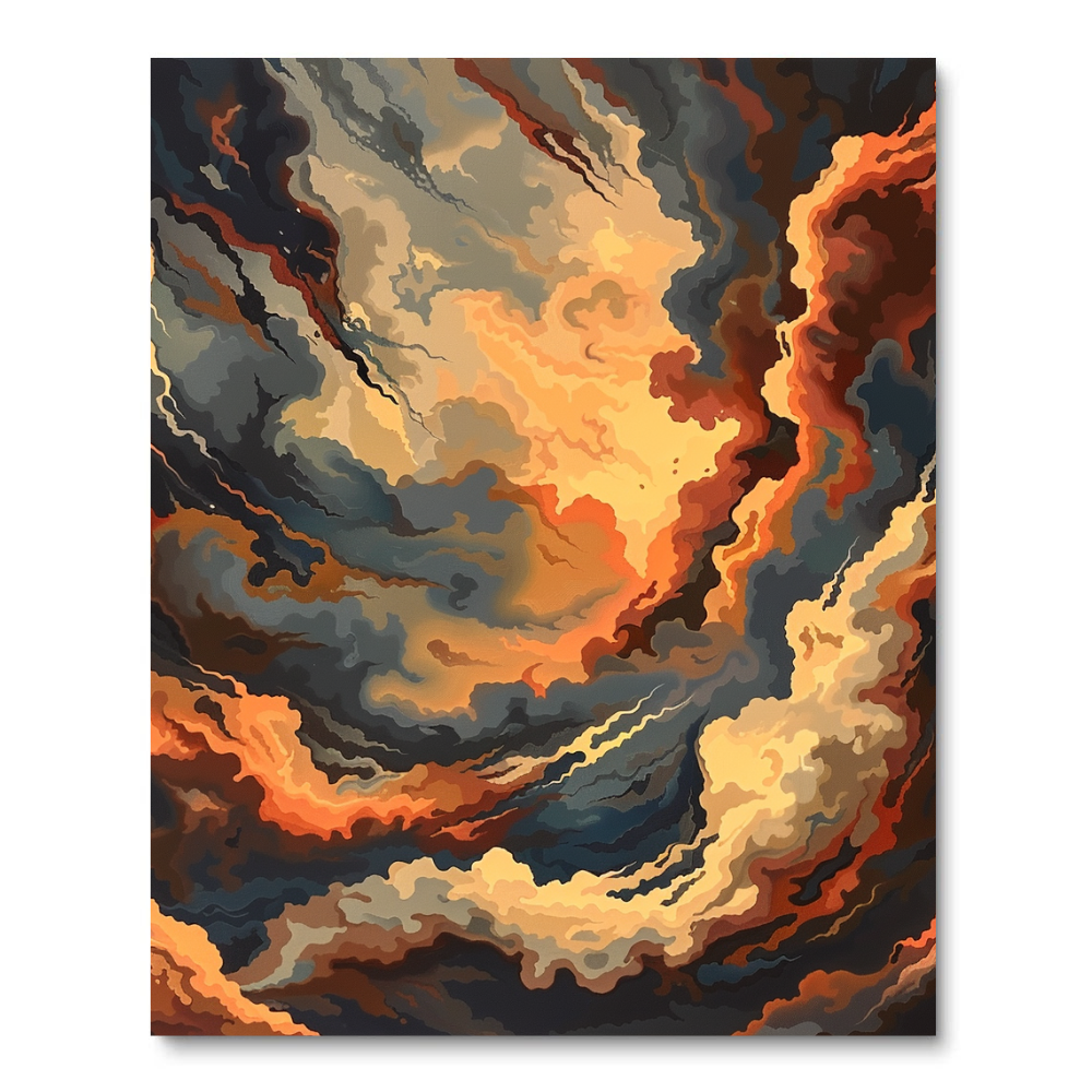 Cloudy Evening (Diamond Painting) Diamond Painting kit
