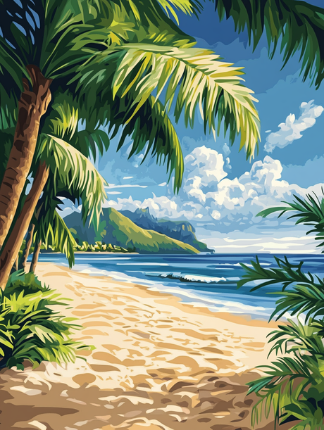 Coastal Paradise (Diamond Painting) Diamond Painting kit