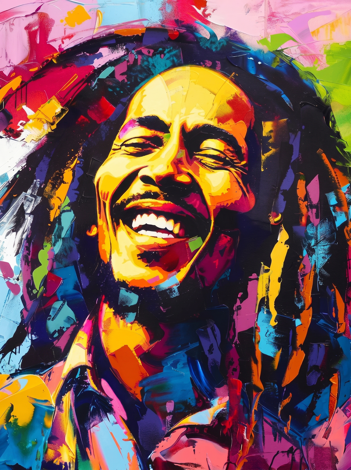 Colorful Marley (Paint by Numbers)