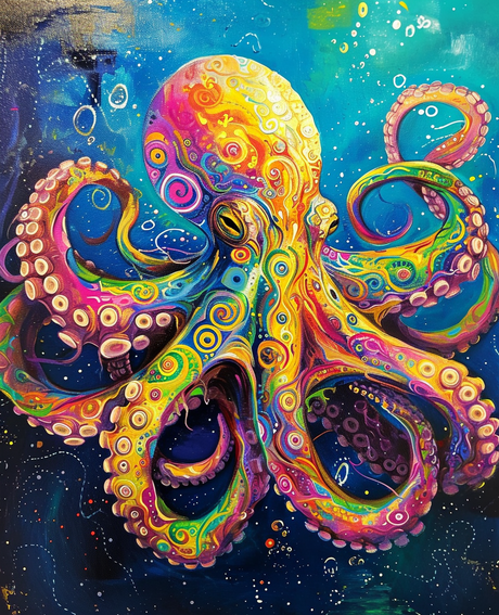 Colorful Octopus III