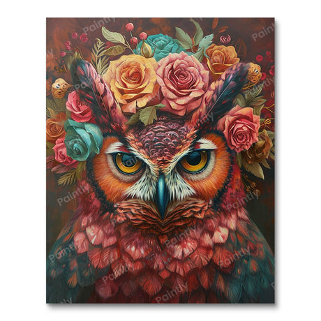 Colorful Owl (Diamond Painting) Diamond Painting kit