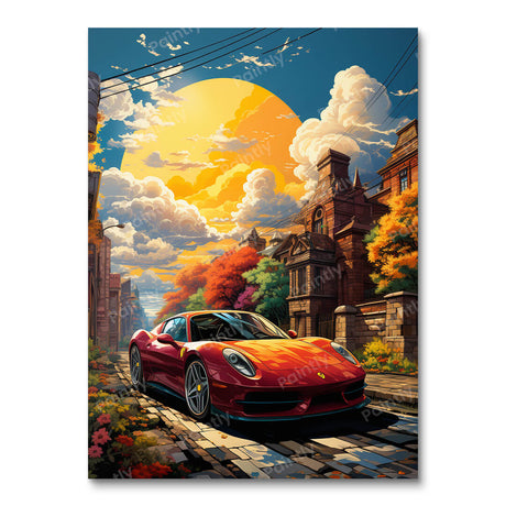 Colorful Race (Diamond Painting) Diamond Painting kit