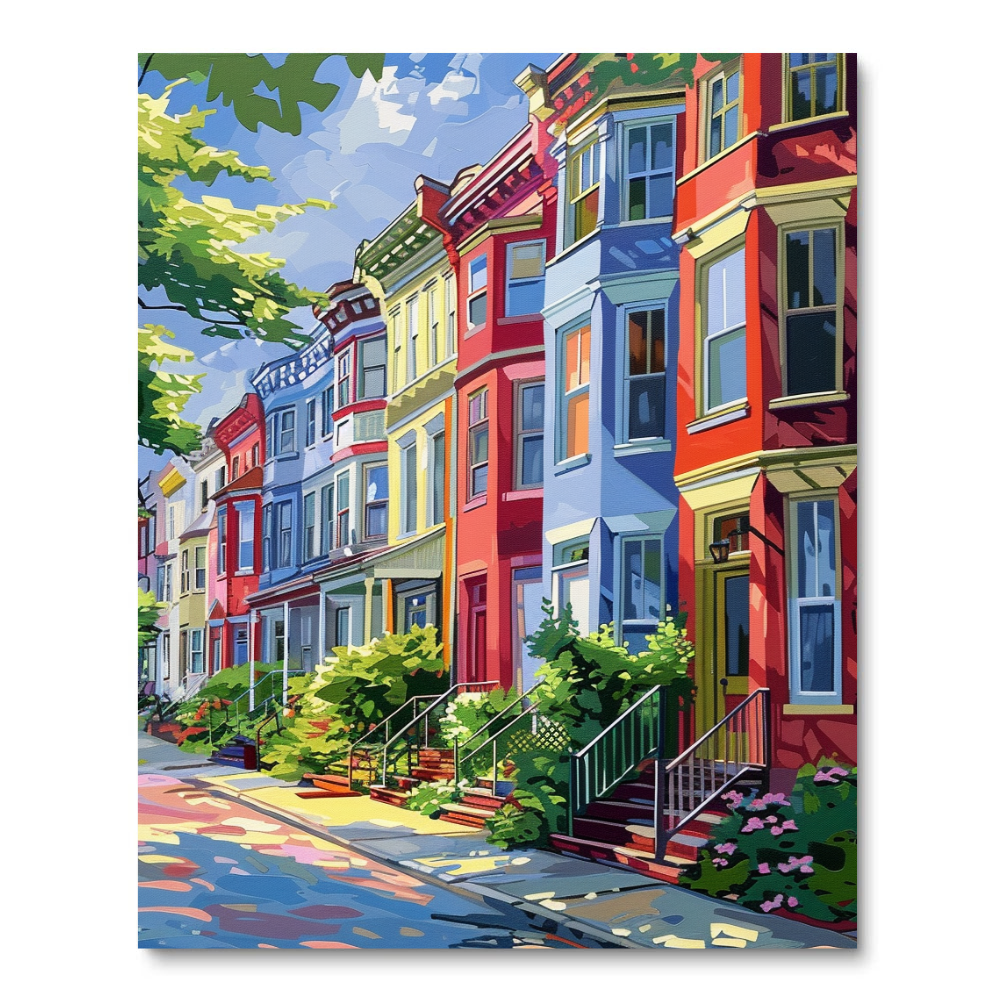 Colorful Urban Delight (Diamond Painting) Diamond Painting kit