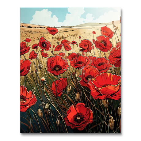 Comic Field Flamenco (Diamond Painting) Diamond Painting kit
