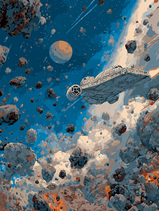 Cosmic Debris Path